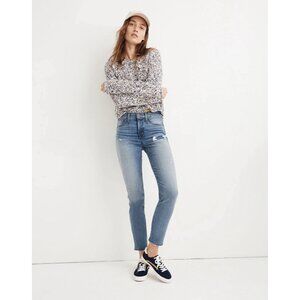 Madewell Slim Straight Crop Stovepipe Jeans in Holburn Wash 27
